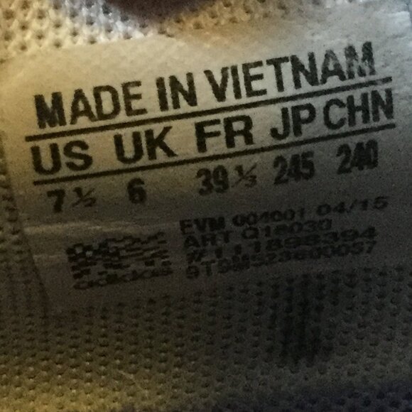 Adidas Women's SL Loop Size 7.5 Racer Purple Aqua White Multicolor Iridescent - Picture 7 of 7